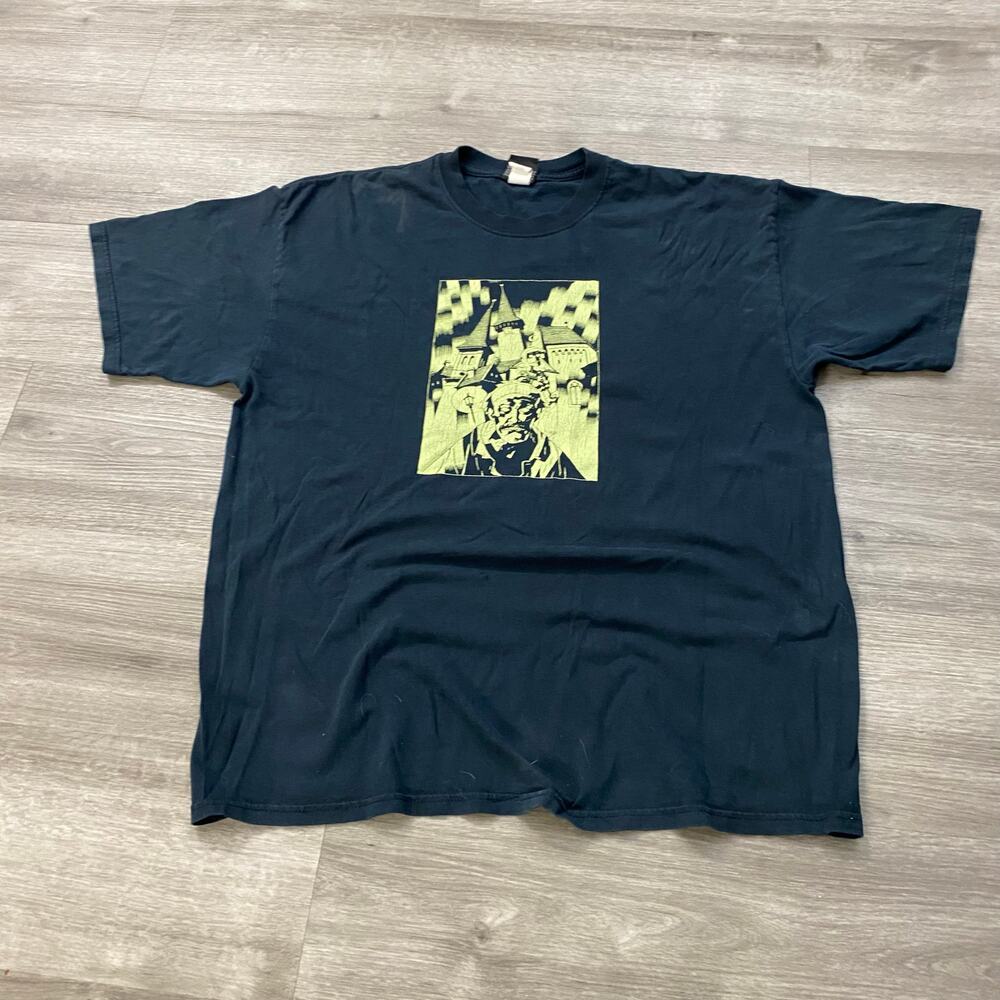 VINTAGE DARKHORSE DELUXE COMICS BLACK T-SHIRT XL 00S
